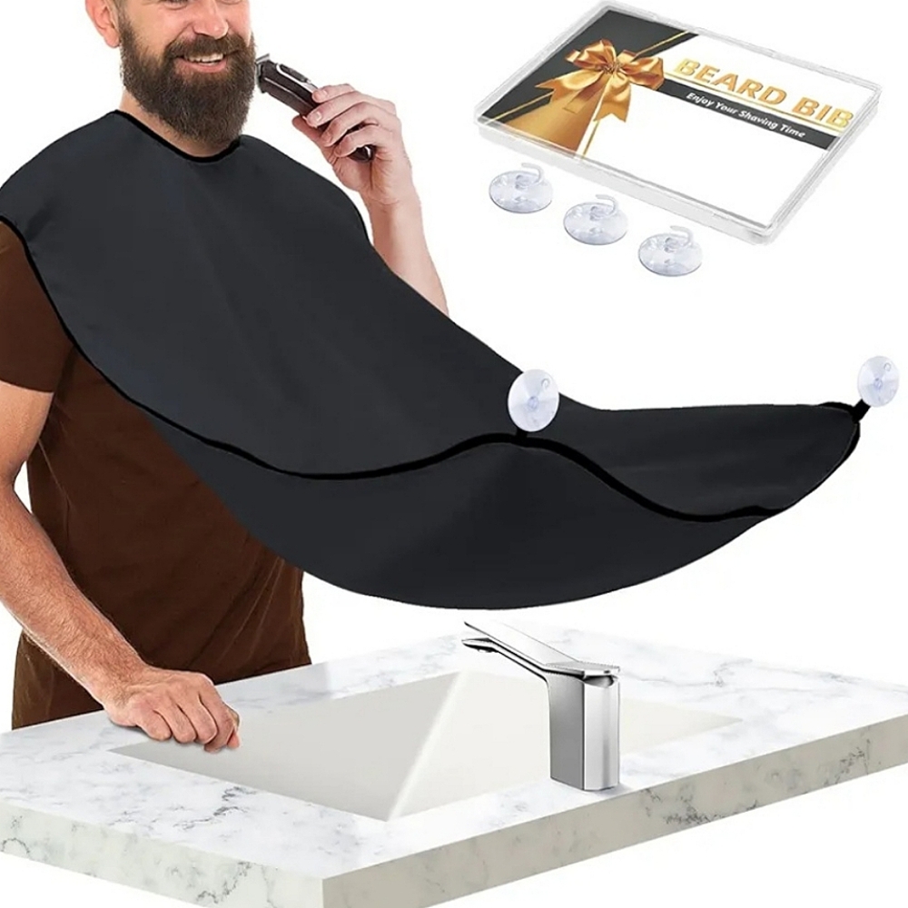 Beard trimming bib
